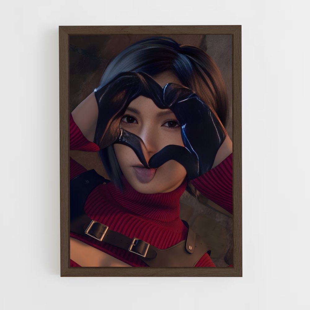 Poster Ada wong Evil – affiche Resident Evil (vue 5)